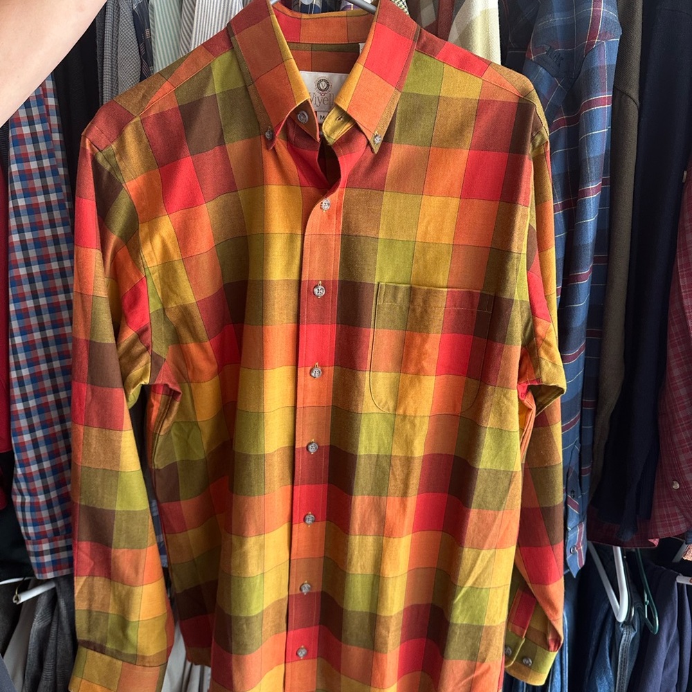 Plaid Multicolor Men's Shirt